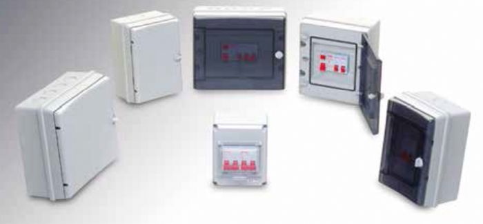 LINEA CUADROS Y CENTROS DE INTERRUPTORES DE SOBREPONER ECOLOGY BOX